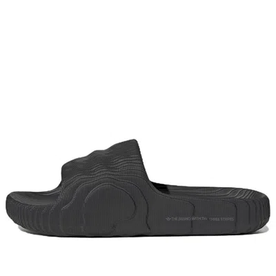 ADIDAS ORIGINALS ADIDAS ADILETTE 22 SLIDES 'CARBON'