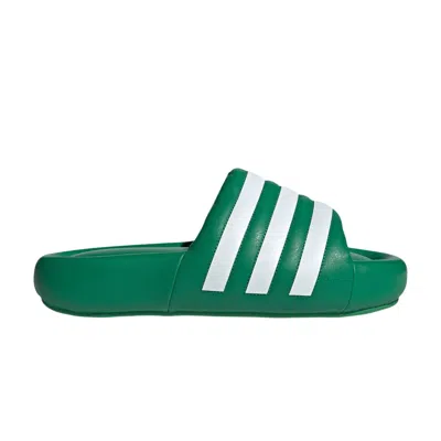 Pre-owned Adidas Originals Adidas Adilette 24 Slide 'green White' | Men's Size 8