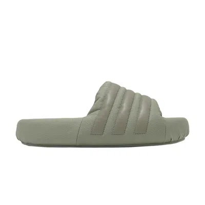 Pre-owned Adidas Originals Adidas Adilette 24 Slide 'silver Pebble' | Grey | Men's Size 4.5 In Gray