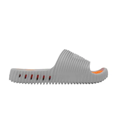 Pre-owned Adidas Originals Adidas Adilette 25 Slide 'grey Solar Orange' | Men's Size 8