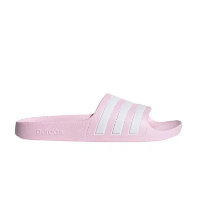 Pre-owned Adidas Originals Adidas Adilette Aqua Slide J 'clear Pink White' | Kid's Size 3