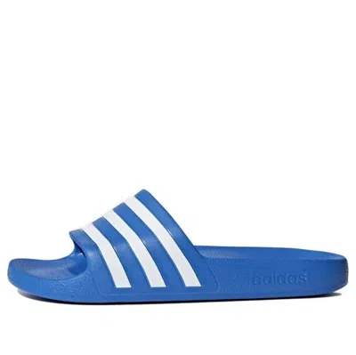 Adidas Originals Adidas Adilette Aqua Slides 'true Blue' In Multi