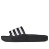 Adidas Originals Black & White Adilette Boost Slides