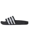 Adidas Originals Men's Adilette Comfort Slide Sandals From Finish Line In Black