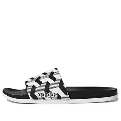 Adidas Originals Adidas Adilette Cf+ Link Slippers 'black White'