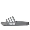 Adidas Originals Men's Adidas Adilette Shower Slides In Gray