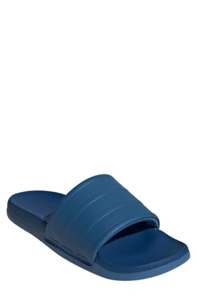 Adidas Originals Adidas Adilette Comfort 2.0 Slide Sandal In Blue