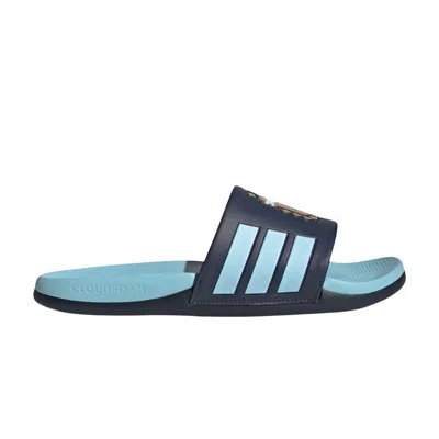 Pre-owned Adidas Originals Adidas Adilette Comfort 2.0 Slides 'argentina' | Blue | Men's Size 4