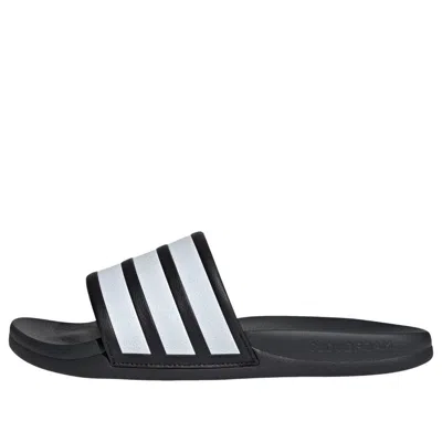 Adidas Originals Adidas Adilette Comfort 2.0 Slides 'black White' In Multi