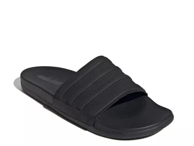 Adidas Originals Adidas Adilette Comfort Mono Slide Sandal In Black