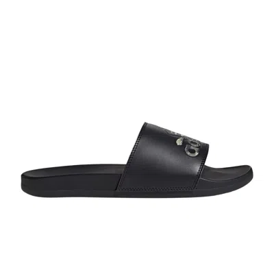 Pre-owned Adidas Originals Adidas Adilette Comfort Slide 'black Camo' | Men's Size 4