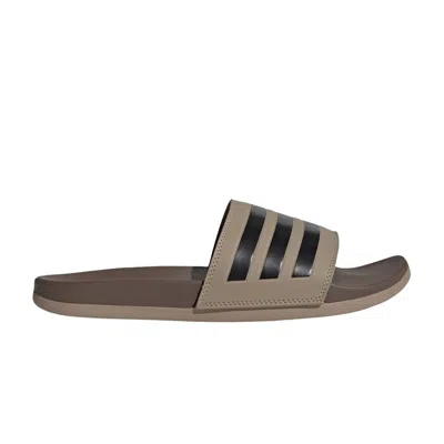 Pre-owned Adidas Originals Adidas Adilette Comfort Slide 'blanch Cargo' | Brown | Men's Size 9