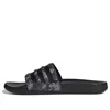 Adidas Originals Adidas Adilette Comfort Slide 'grey Camo' In Black