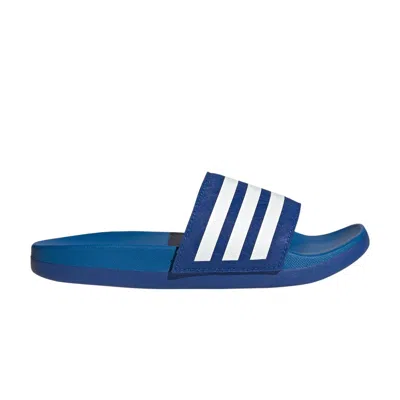 Pre-owned Adidas Originals Adidas Adilette Comfort Slide K 'royal Blue' | Kid's Size 11