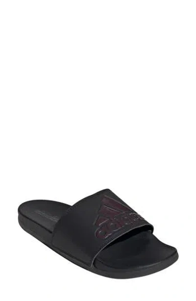 Adidas Originals Adidas Adilette Comfort Slide Sandal In Black