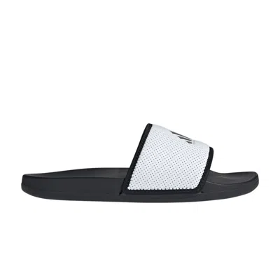 Pre-owned Adidas Originals Adidas Adilette Comfort Slide 'white Black' | Men's Size 11