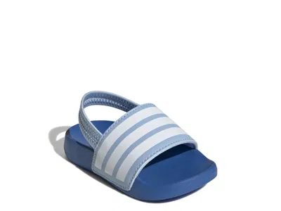 Adidas Originals Adidas Adilette Estrap Slide Sandal Kids' In Blue