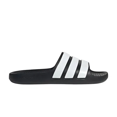 Pre-owned Adidas Originals Adidas Adilette Flow Slide 'core Black Cloud White' | Men's Size 9