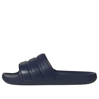 Adidas Originals Adidas Adilette Flow Slides 'navy' In Black