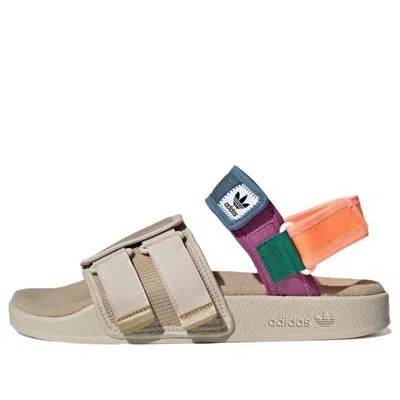 Adidas Originals Adidas Adilette Sandal 4.0 'beige Tone Aluminium' In Multi
