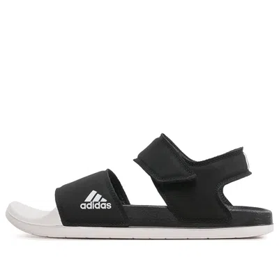 Adidas Originals Adidas Adilette Sandal 'black Core White' In Multi