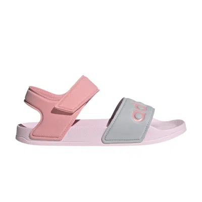 Pre-owned Adidas Originals Adidas Adilette Sandals J 'clear Pink' | Kid's Size 2.5