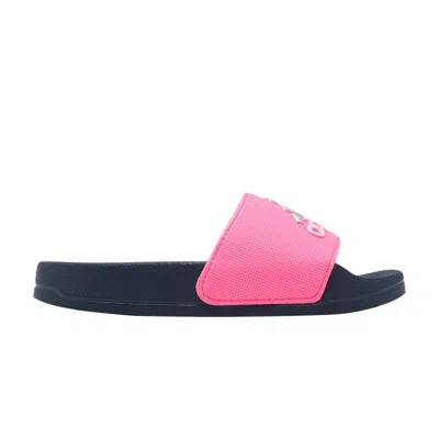 Pre-owned Adidas Originals Adidas Adilette Shower Slide K 'lucid Pink Ink' | Kid's Size 5
