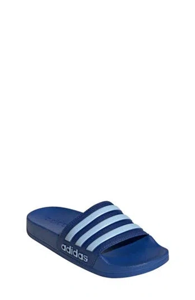 Adidas Originals Kids' Adidas Adilette Shower Slide Sandal In Blue