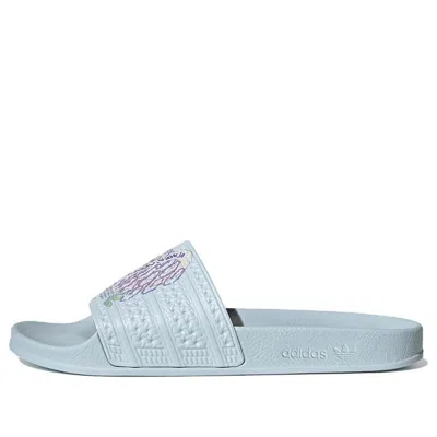 Adidas Originals Adidas Adilette Slide 'almost Blue'