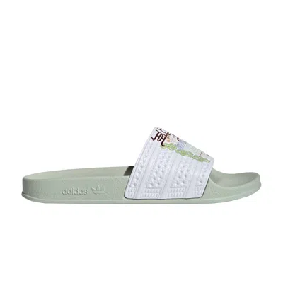 Pre-owned Adidas Originals Adidas Adilette Slide 'always Original - Linen Green' | Men's Size 11