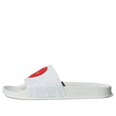 Adidas Originals Adidas Adilette Slide 'japan' In White
