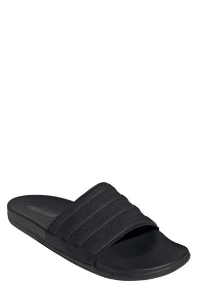 Adidas Originals Adidas Adilette Slide Sandal In Black/black/black