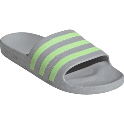 Adidas Originals Adidas Adilette Slide Sandal In Gray