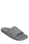 Adidas Originals Adidas Adilette Slide Sandal In Solid Grey/solid Grey/solid Grey