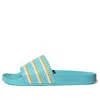 Adidas Originals Adidas Adilette Slides 'blue Zest' In Multi