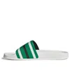 Adidas Originals Adidas Adilette Slides 'green White'
