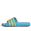 Adidas Originals Adidas Adilette Slides Premium 'zx 8000' In Multi