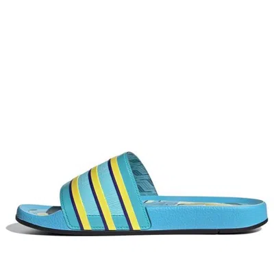 Adidas Originals Adidas Adilette Slides Premium 'zx 8000' In Multi