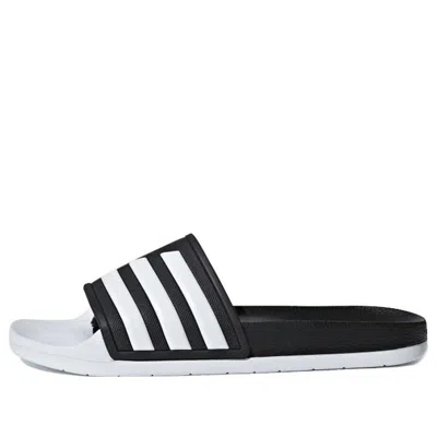 Adidas Originals Adidas Adilette Tnd Black White Slippers 'black White' In Multi