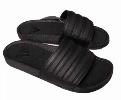 Pre-owned Adidas Originals Adidas Adilette Ultra Boost Slide Sandal Triple Black Eh2256 Men's 13 ?sold Out