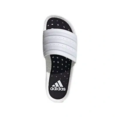 Pre-owned Adidas Originals Adidas Adilette Ultra Boost Unisex Slides Sandals Cloud White Eg1909 Mens 13