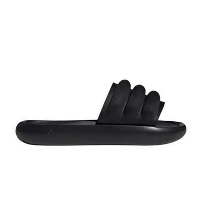 Pre-owned Adidas Originals Adidas Adilette Zplaash Slide 'triple Black' | Men's Size 8