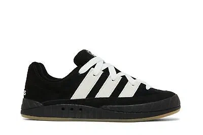 Pre-owned Adidas Originals Adidas Adimatic 'black Gum' Hq6900 In Core Black/crystal White/gum