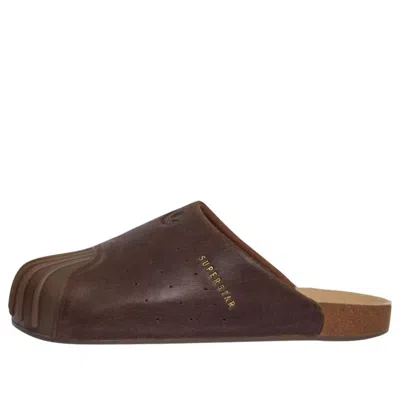 Adidas Originals Adidas Adimule Slides 'preloved Brown Gold Metallic'