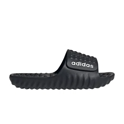 Pre-owned Adidas Originals Adidas Adissage 360rec Slide 'black White' | Men's Size 18