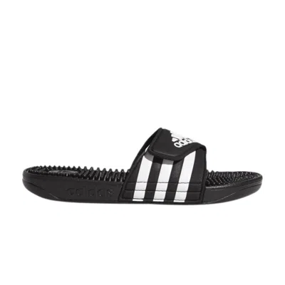 Pre-owned Adidas Originals Adidas Adissage Slide J 'core Black' | Kid's Size 5