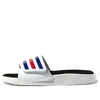 Adidas Originals Adidas Adissage Tnd Velcro Soft Sole Cozy Sports Slippers White Blue Red