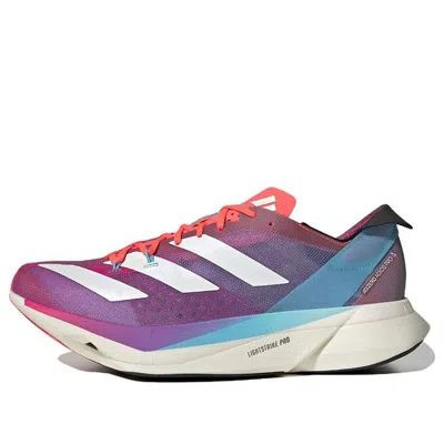 Adidas Originals Adidas Adizero Adios Pro 3 'signal Pink' In Multi