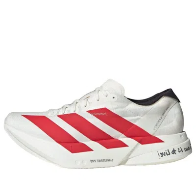 Adidas Originals Adidas Adizero Adios Pro 4 'white Red' In Multi