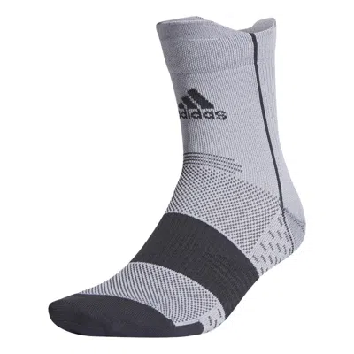 Adidas Originals Adidas Adizero Ankle Socks 'white Black' In Gray